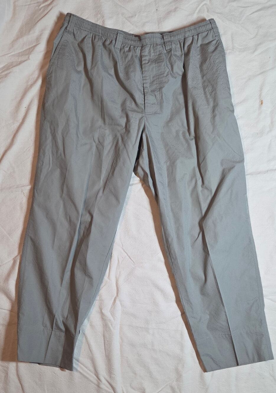 VINTAGE 90s Patagonia A/C Tropic Pants XL Gray Palm Tree Logo MINT